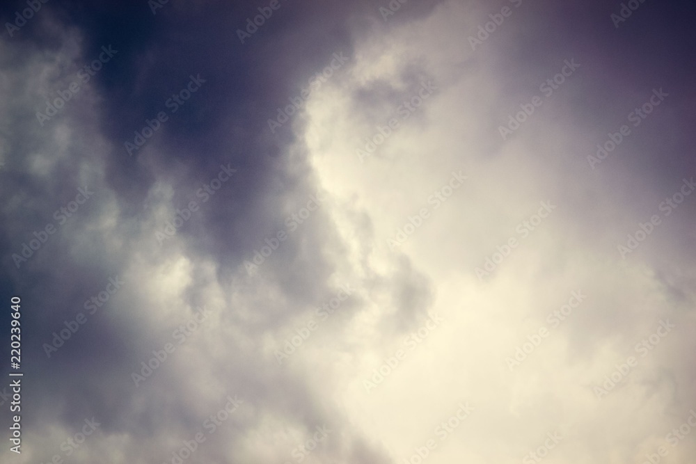 Blue sky in the clouds Blue sky in the clouds
