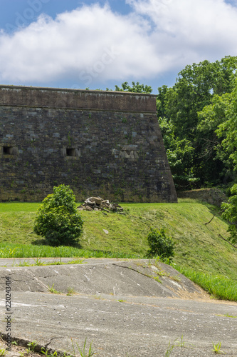 An old wall of Fort Washington: A part of the National Parks Service