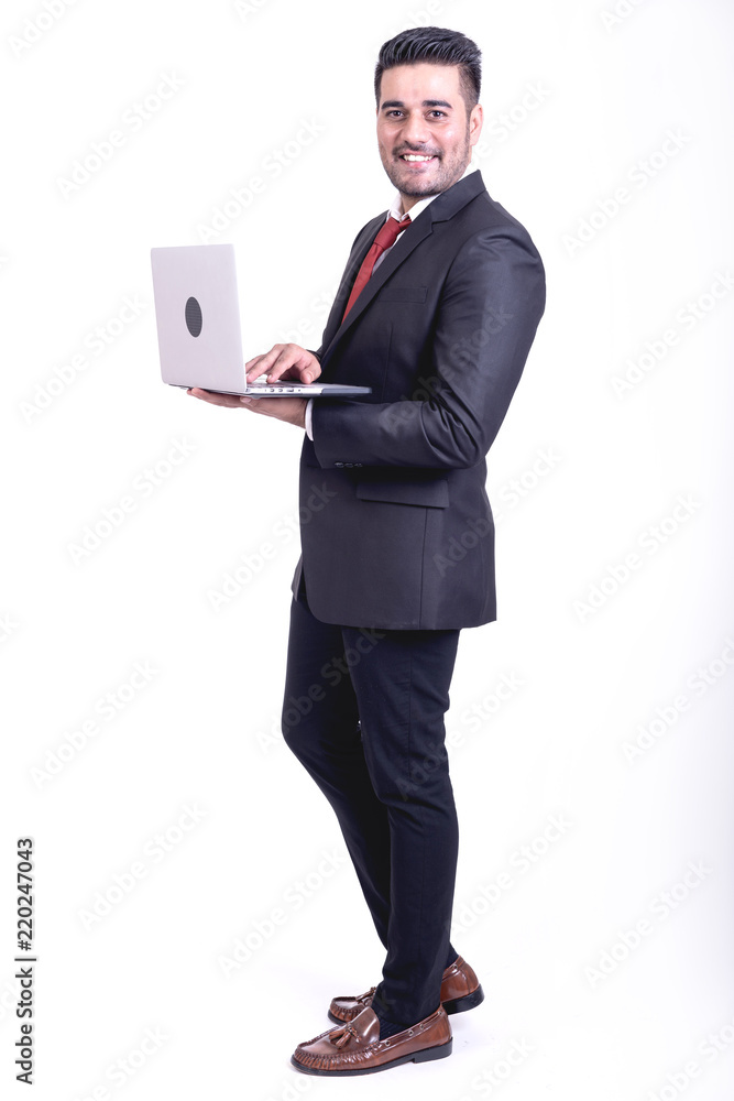 Businessman isolated. Businessman isolated.