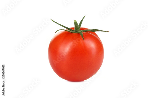 Tomate isoliert auf Weiß