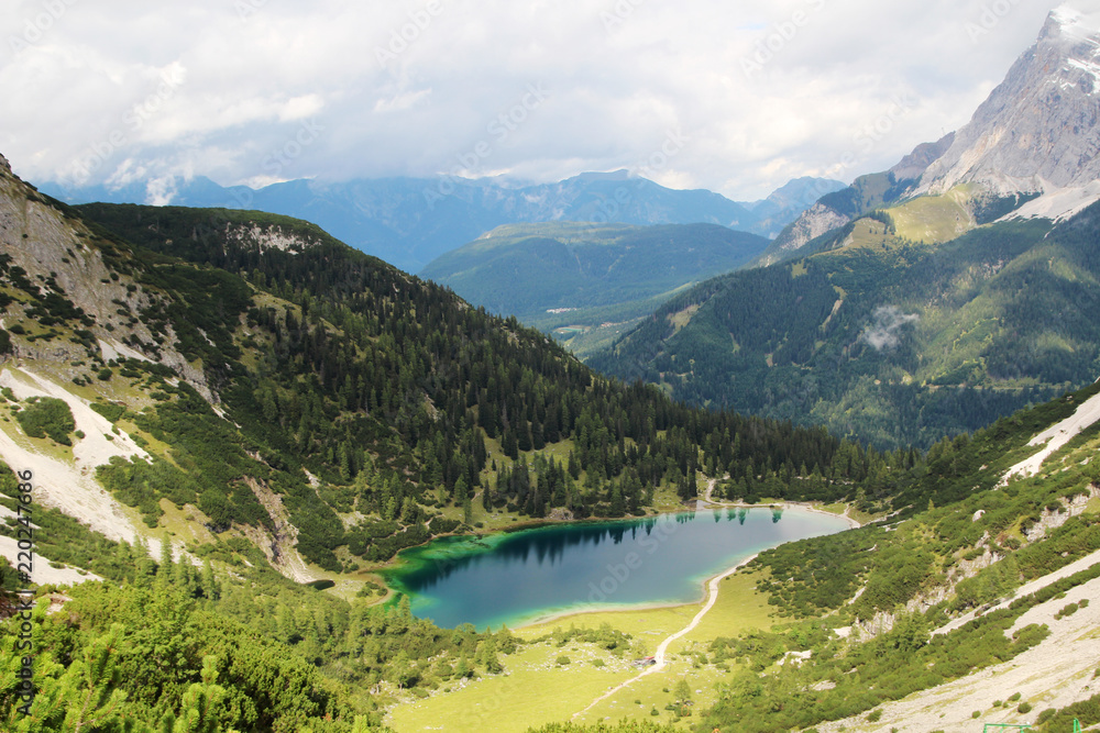 Seebensee lake in Tyrol, Austria Seebensee lake in Tyrol, Austria