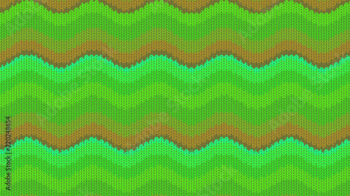 Background with a knitted texture, imitation of wool. Multicolored diverse lines.