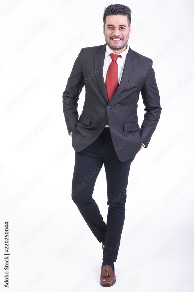 Businessman isolated in white background. Businessman isolated in white background.