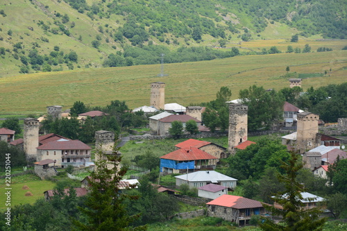 Georgia  Svaneti  mountains
