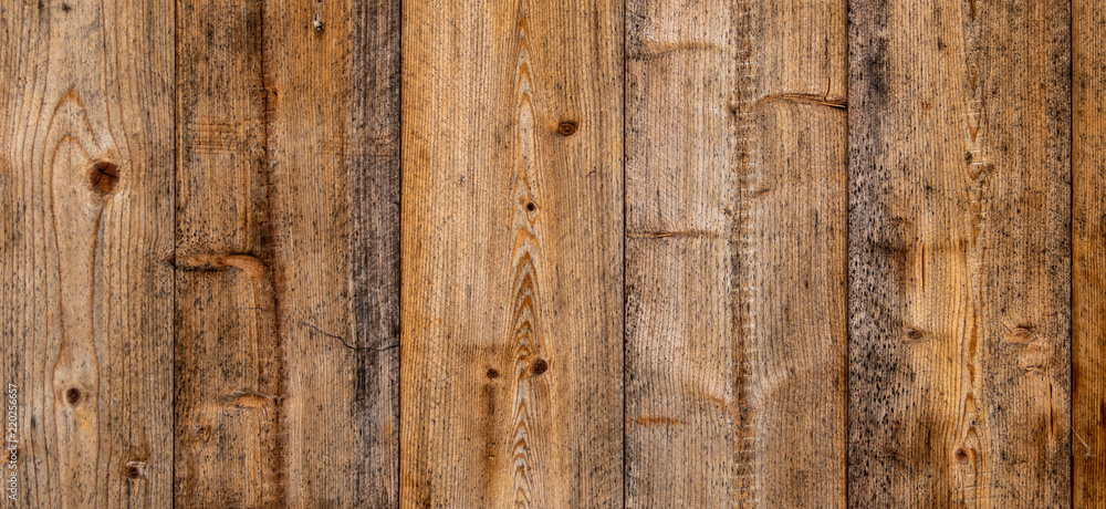 Bretter einer Holzwand als Hintergrund Bretter einer Holzwand als Hintergrund