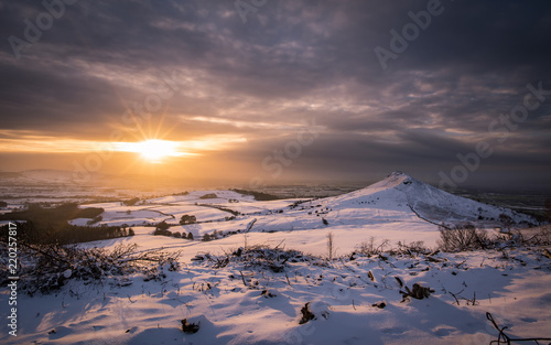 Roseberry Topping in Winter, North Yorkshire