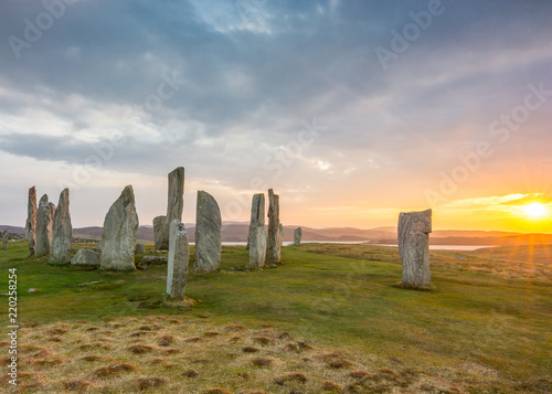 Callainish Stones Sunset, Outer Hebrides