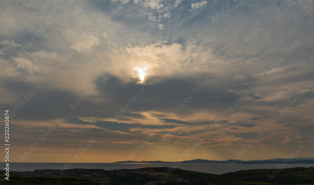 Fototapeta premium Evening on Cape Clear