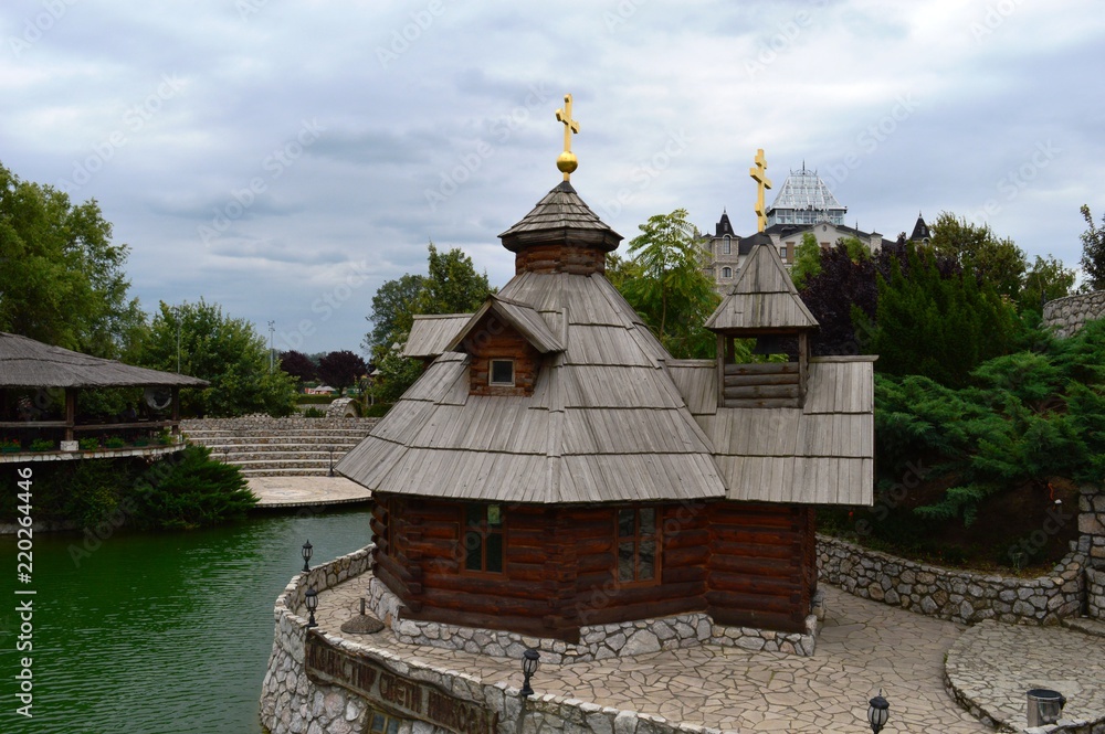 church by the lake