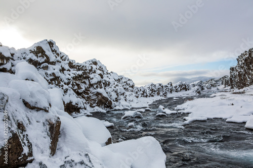 Wallpaper Mural Öxarárfoss Torontodigital.ca