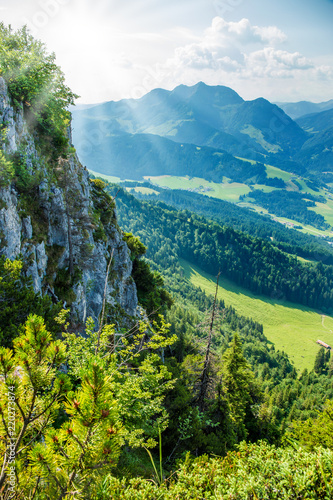 Alpine landscape in Tyrol (Austria) 