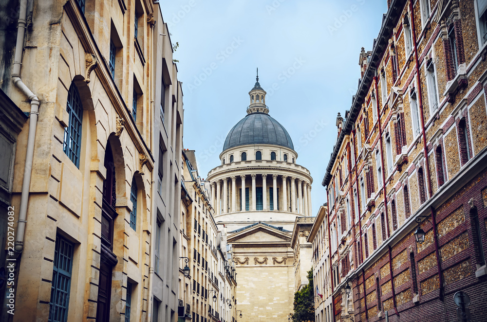 The Pantheon, Quartier Latin, Paris, France