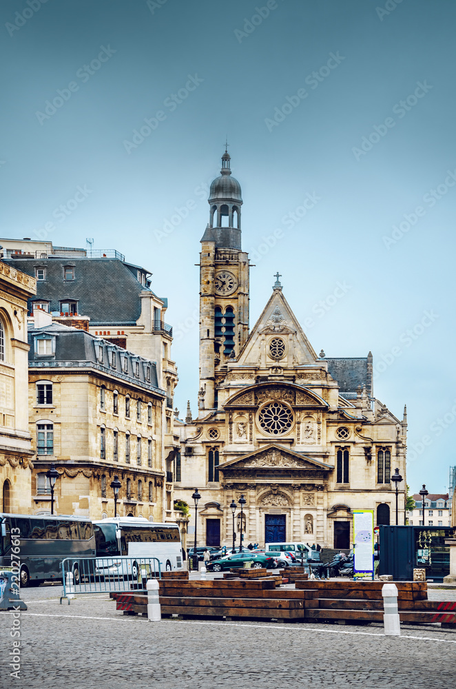 Saint-Etienne-du-Mont is a church in Paris, France, located on the Montagne Sainte-Genevieve near the Pantheon
