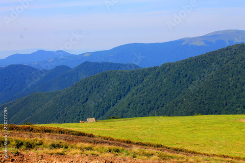 Mountain valleys Krasna