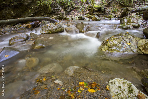 Curak creek near Skrad in Gorski kotar, Croatia photo