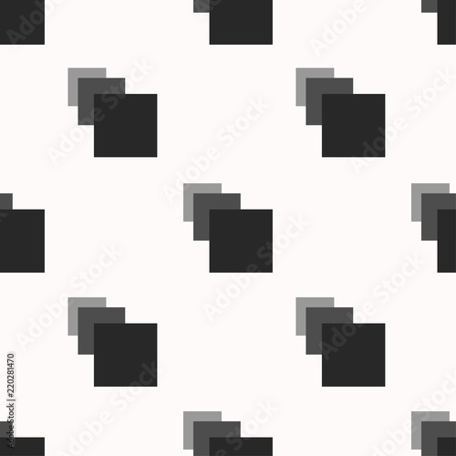 Abstract seamless background of squares.