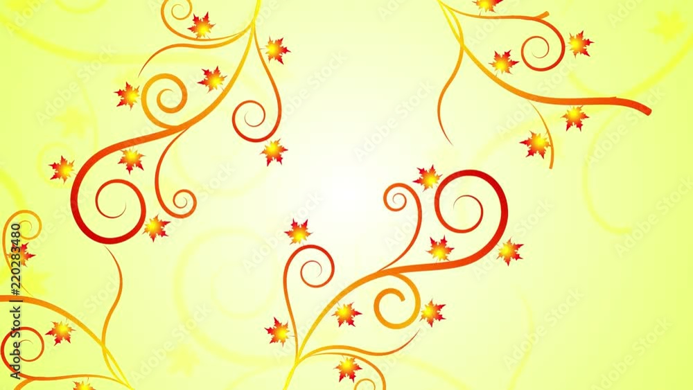 Floral Fall Filigree Floral Fall Filigree