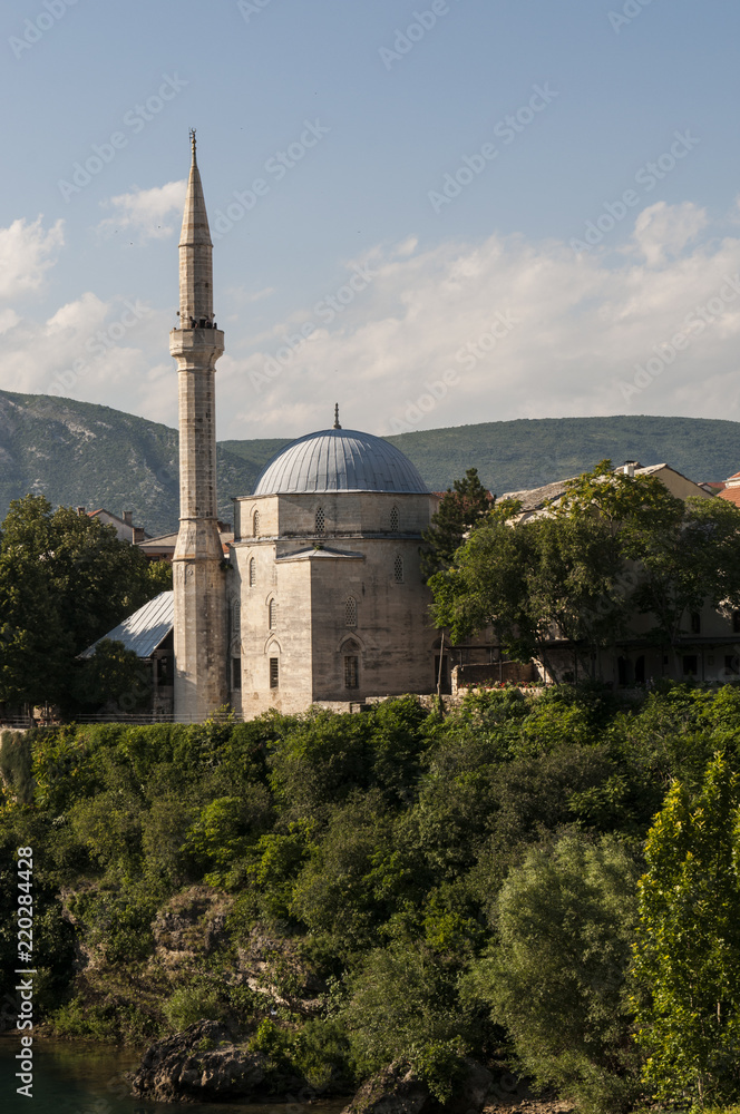Bosnia la moschea Koshi Mehmed Pasha, la seconda moschea più grande di