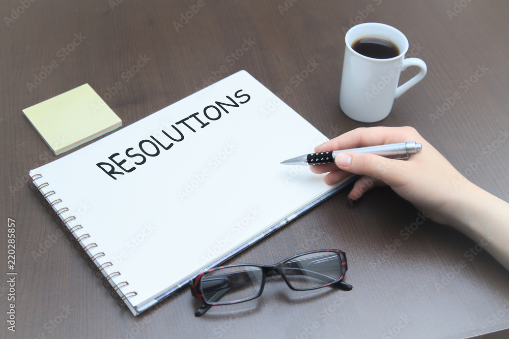 Resolutions Resolutions