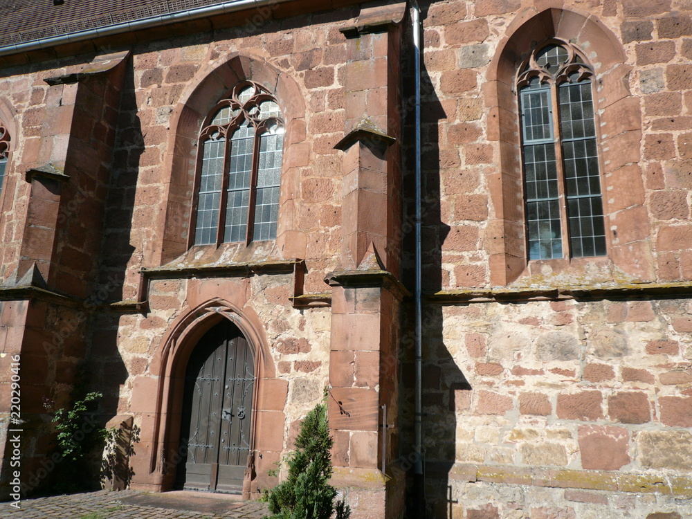 Fototapeta premium Kirche Maria Heimsuchung, Burrweiler 115