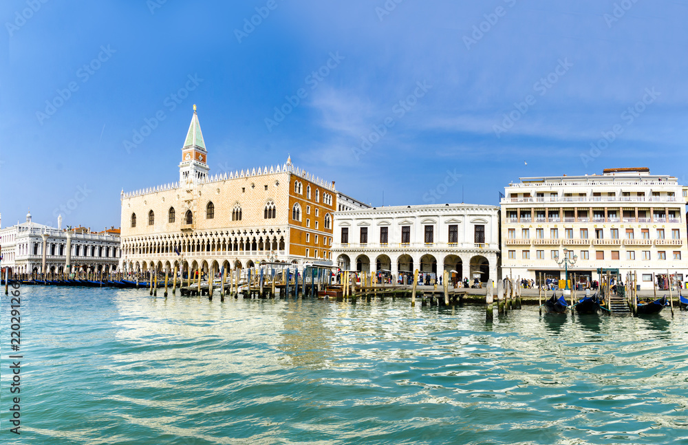 sea view Piazza San Marco with Campanile and Doge Palace