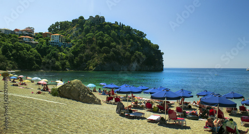 holiday in PARGA- Valtos beach- Greece  photo