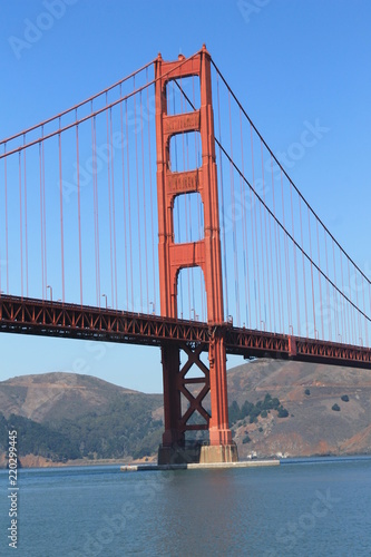 Fototapeta Naklejka Na Ścianę i Meble -  Golden Gate Portable Photo