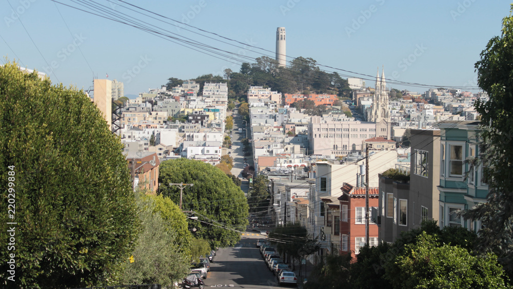 Fototapeta premium San Francisco Downtown