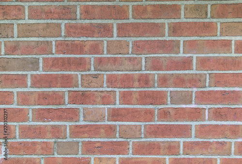 Red clinker bricks - background