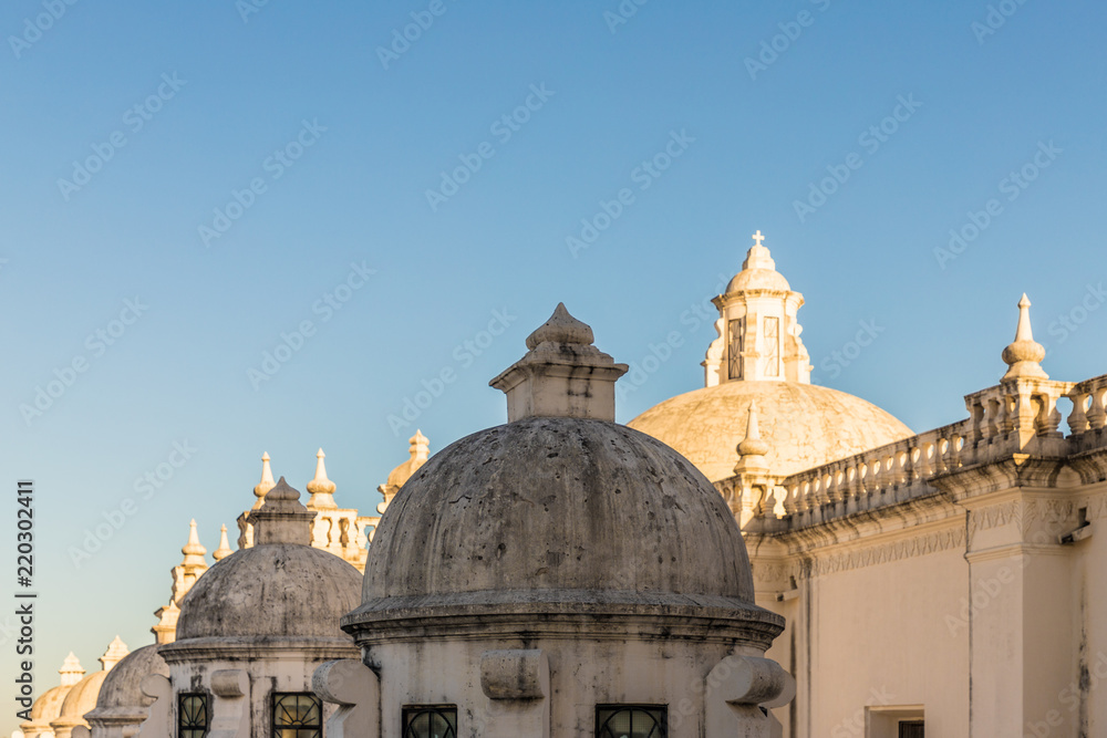 Fototapeta premium A typical view in Leon Nicaragua