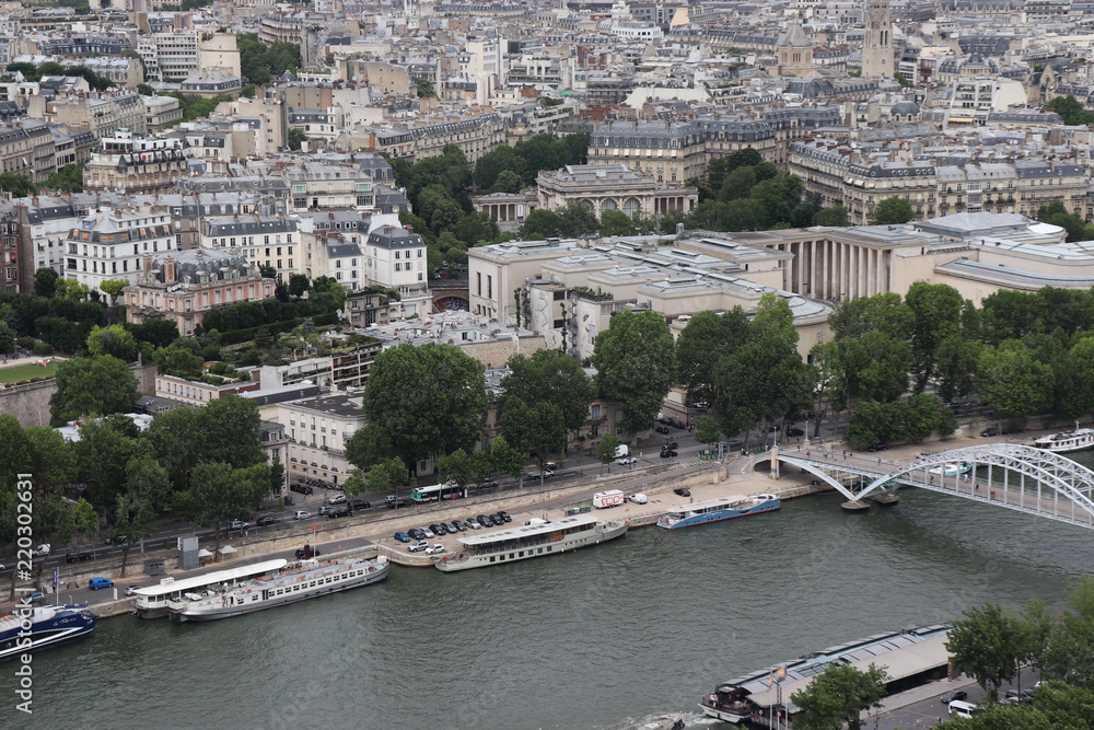 Naklejka premium Paris France 