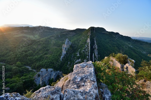Pareti rocciose presso Pennadomo - Chieti - Abruzzo - Italia