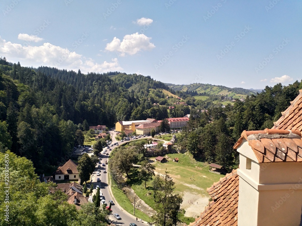 Bran Castle Panorama Bran Castle Panorama