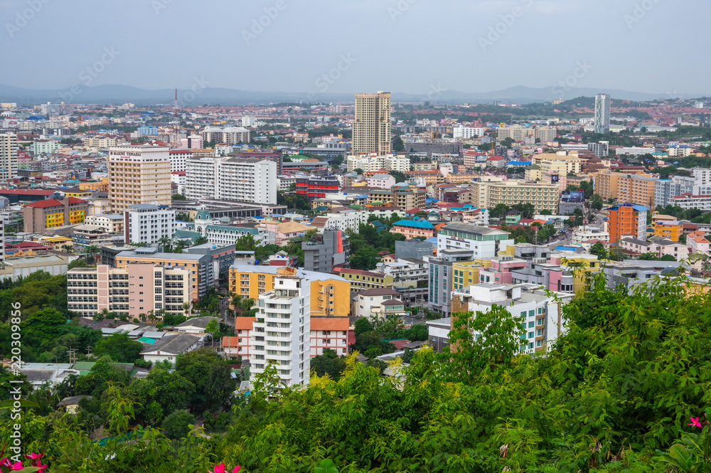 Obraz premium Färgglada hus