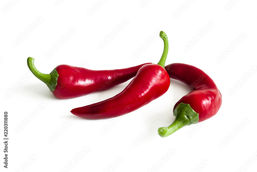 Sharp red peppers