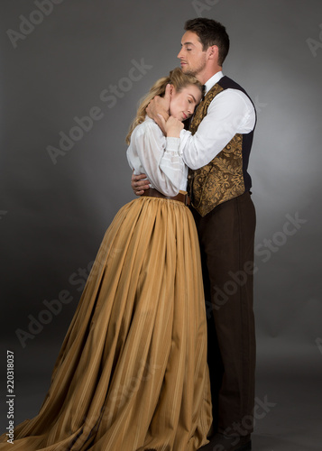 Historical Western Couple 