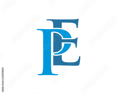 blue typography alphabet typeset typeface logotype font image vector icon