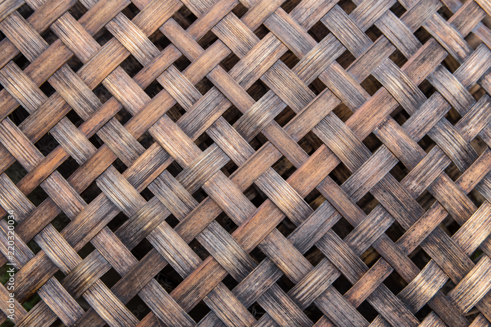 Bamboo basketry weave Bamboo basketry weave