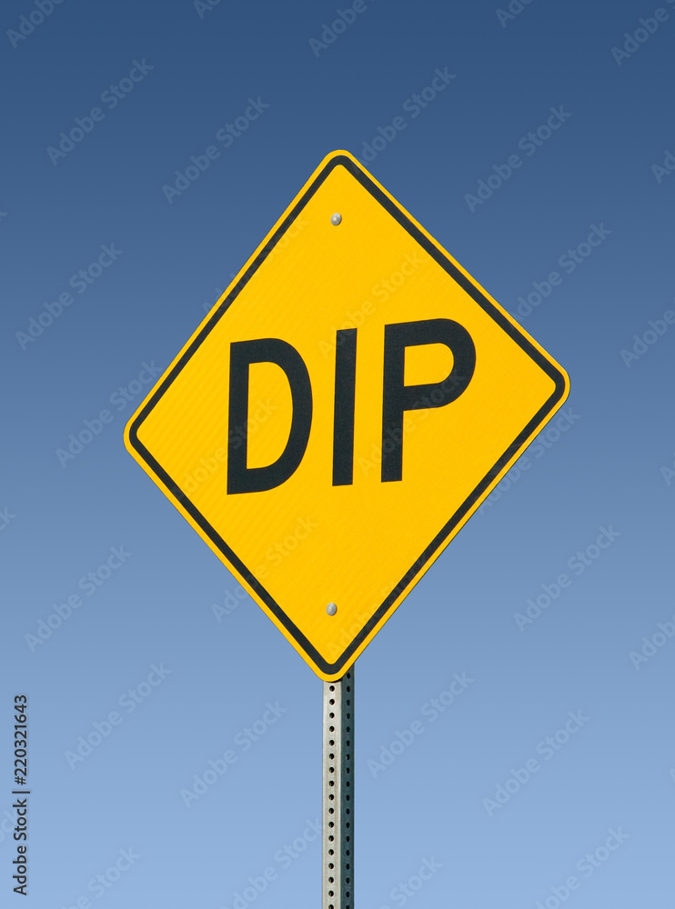 Yellow Dip Sign