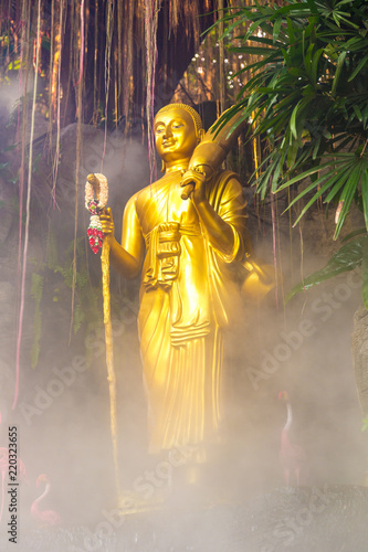 Buddha statue in Wat Saket