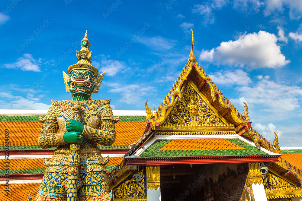 Fototapeta premium Demon Guardian w Bangkoku