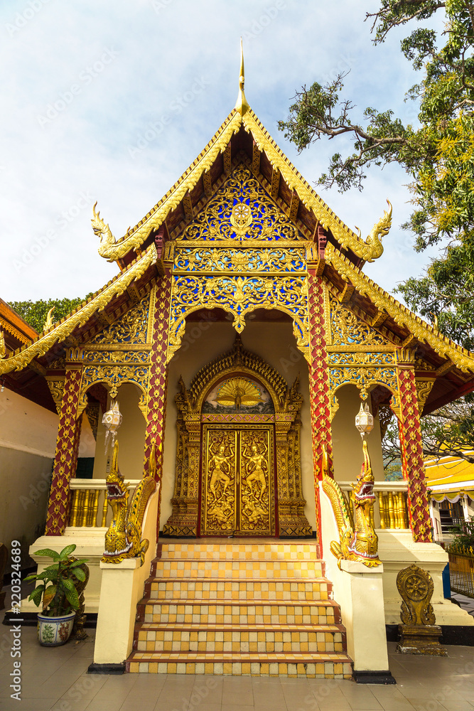 Obraz premium \Wat Phra That Doi Suthep in Chiang Mai