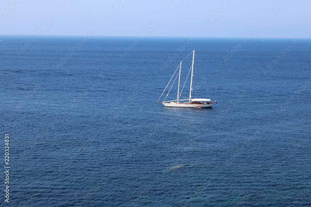 Boat Sea Sailing Cruising Mediterranean France Corsica