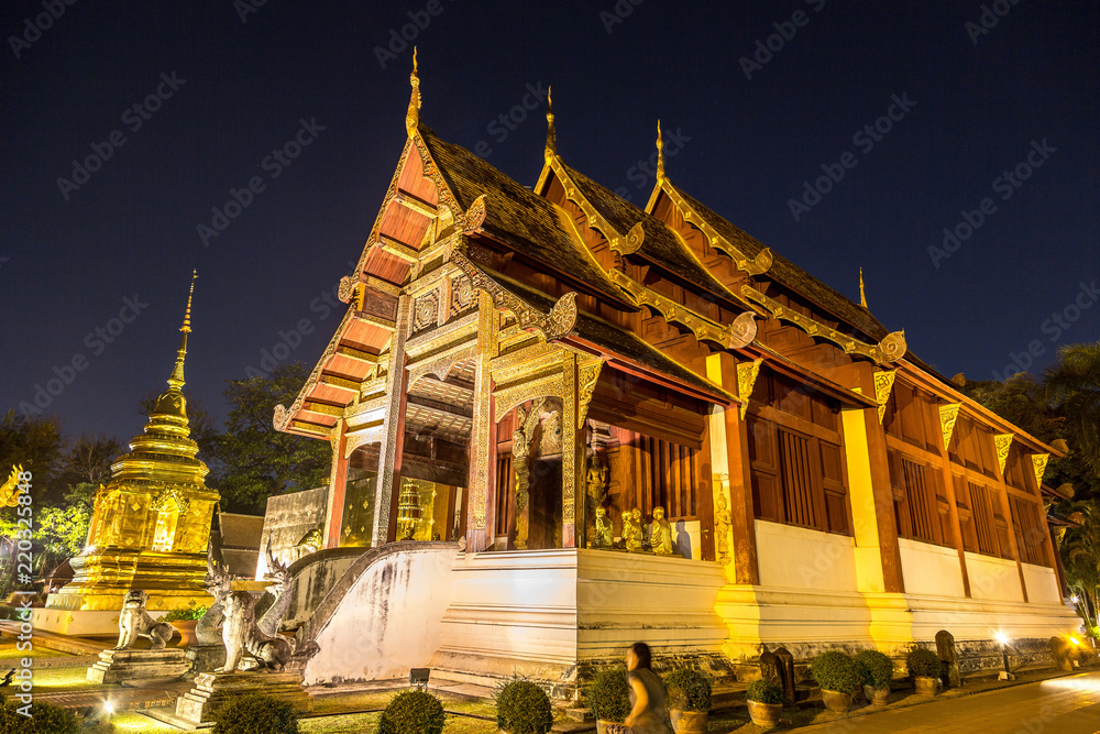 Fototapeta premium Wat Phra Singh temple in Chiang Mai