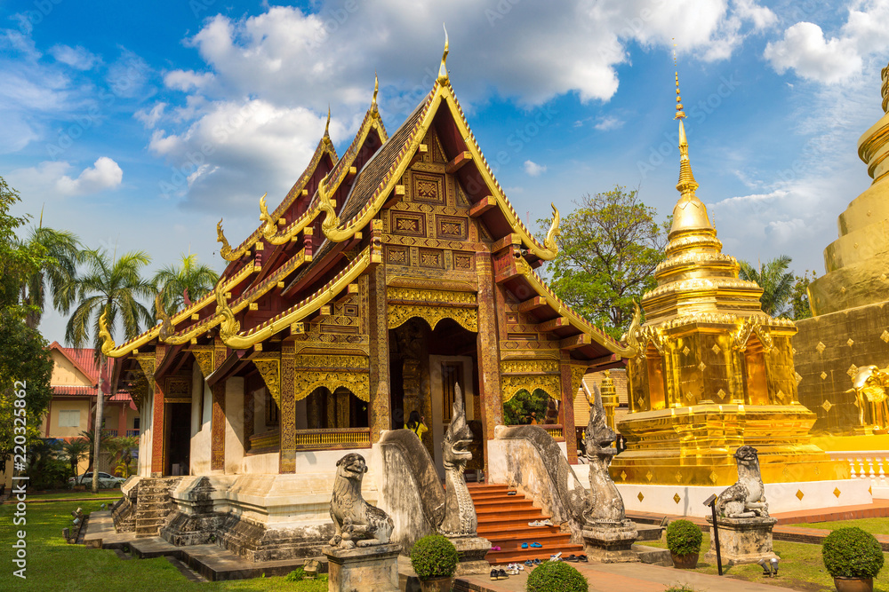 Buddhists temple in Chiang Mai Buddhists temple in Chiang Mai