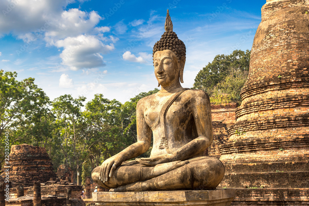 Naklejka premium Sukhothai historical park