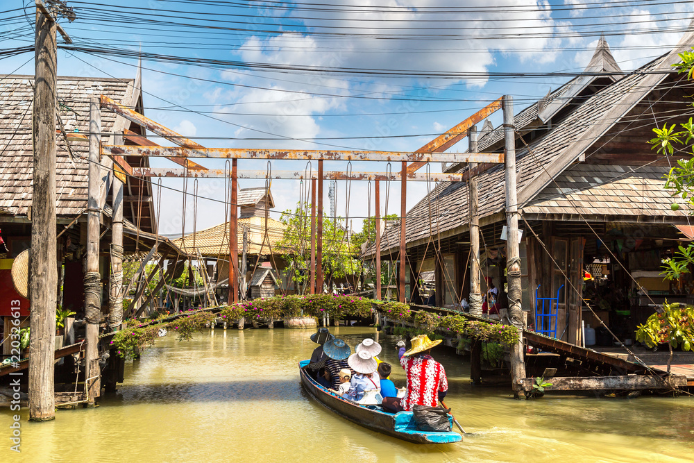 Obraz premium Floating Market in Pattaya