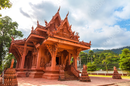 Wallpaper Mural Red Temple on Samui Torontodigital.ca