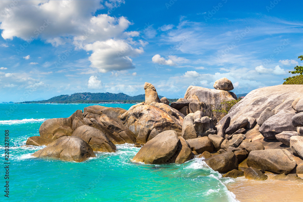 Obraz premium Grandfather Rock on Samui