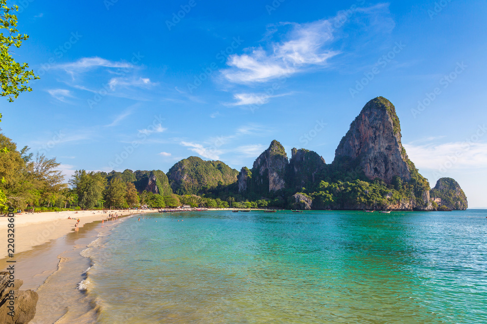 Obraz premium Railay Beach, Krabi, Thailand